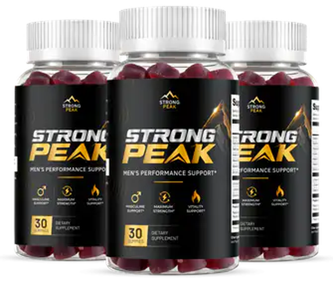Strong Peak men's performance gummies